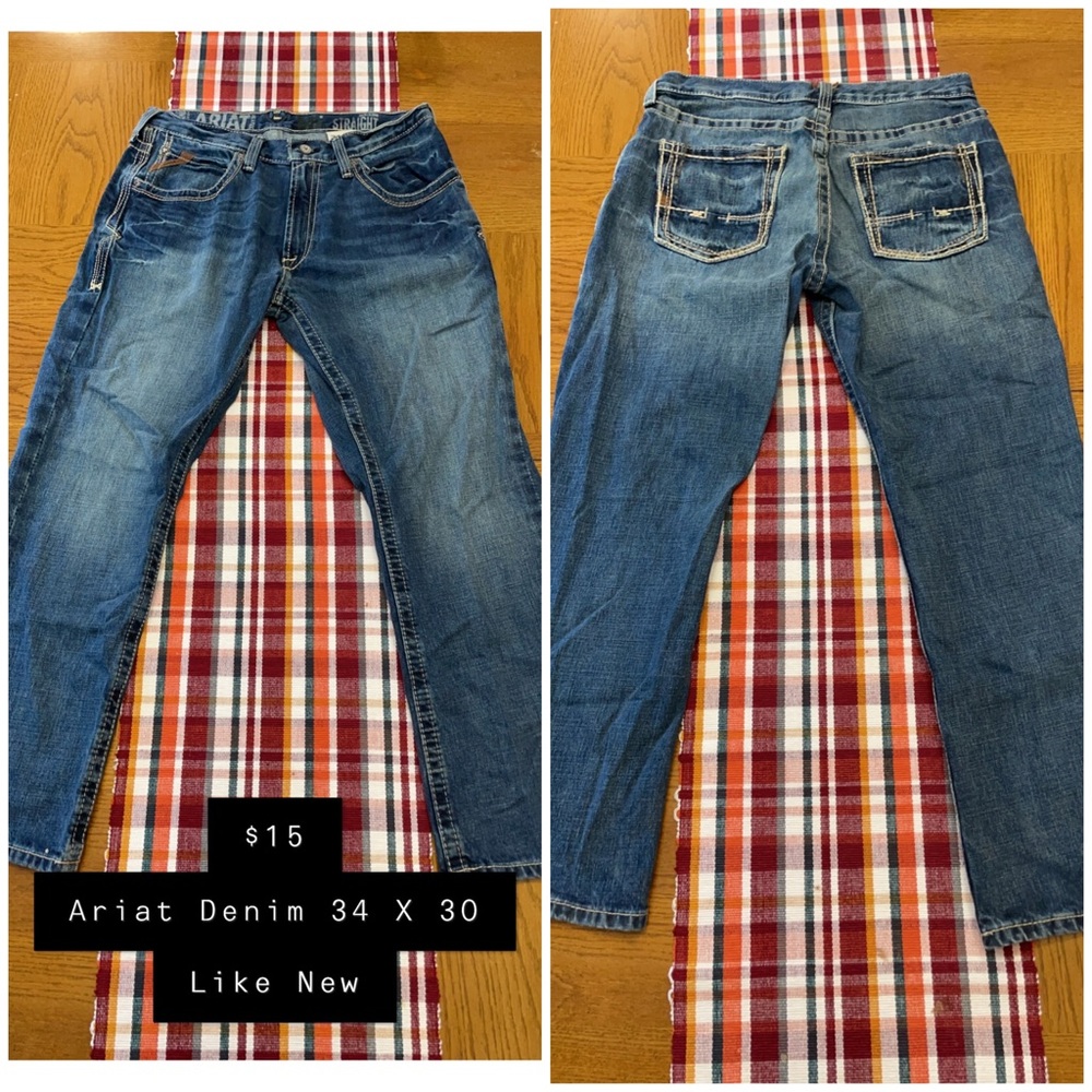 Men’s Ariat Denim Jeans 34x30